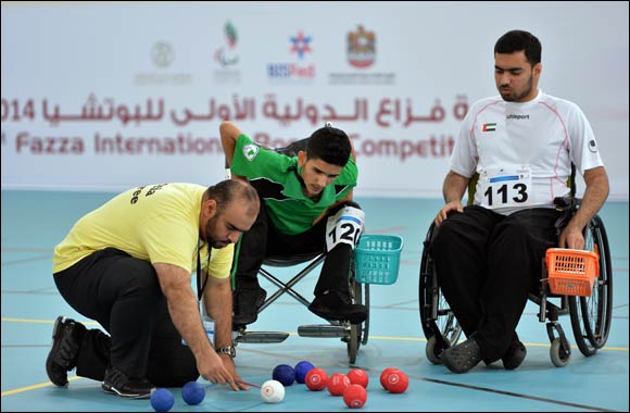 5 teams qualify for semi-finals of 1st Fazza International Boccia Competition