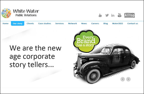 Dubai based �White Water PR' adopts the �pictorial' website format