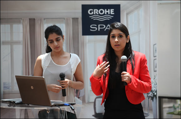American University in Dubai students recognized by international brand GROHE for their design talents