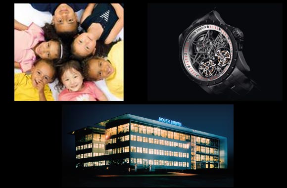 Roger Dubuis joins hands with Emirates Airline in the �Time for Change� initiative to improve children's lives