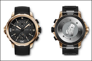 IWC Schaffhausen helps raise funds for Charles Darwin Foundation