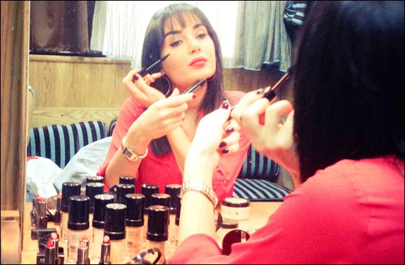 MAKE UP FOR EVER partners with Lebanese Celebrity Cyrine Abdelnour for her Ramadan Series Sirat Hob