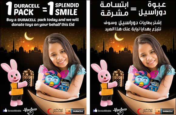 Duracell Partners with Hasbro and the UAE Red Crescent to Power Smiles for Children in Need