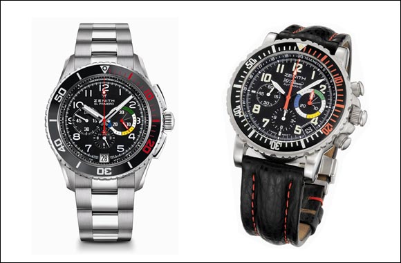 ZENITH El Primero Stratos Flyback Rainbow