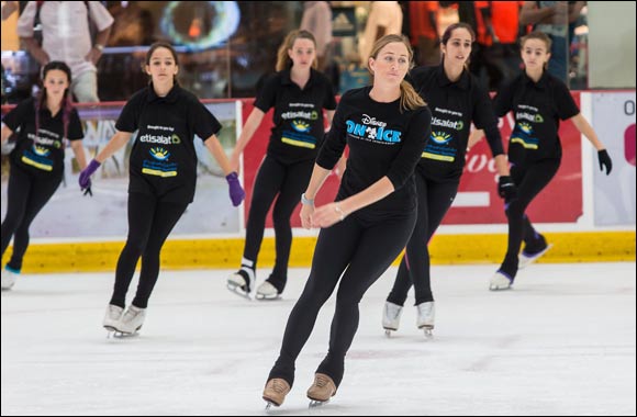 Local Skaters Spin, Twirl and Pivot with Disney on Ice Stars at the Dubai Mall Master Class