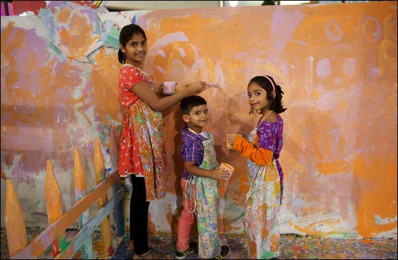 Modhesh Art Project at Ibn Battuta Mall bows out in a riot of colors