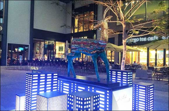 Gazelles in the City' Art Exhibition Opens to Enthusiastic Response at CITY WALK