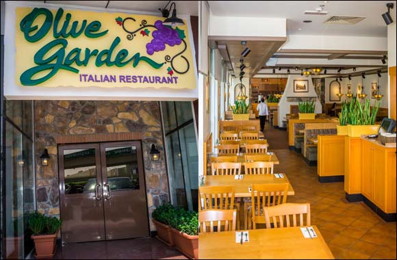 World-Renowned American Italian Eatery Olive Garden Opens now in Dubai