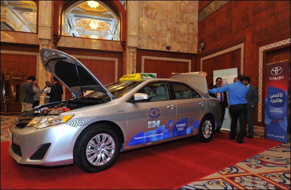 Cars Taxi and Al-Futtaim Motors launch hybrid Taxi fleet in Abu Dhabi