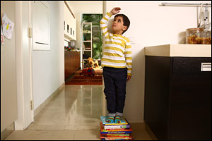 Children at the age of six are in a critical period of bone development