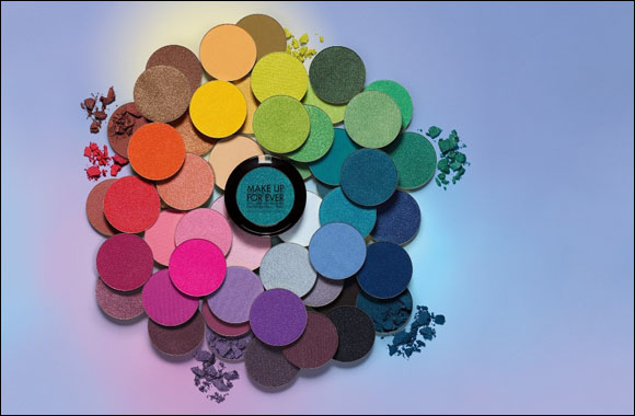 Color takes the starring role with MAKE UP FOR EVER Artist Shadow