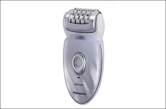 Panasonic's new ES-ED-94 provides triple usage: exfoliation and hair removal for smooth silky skin and foot care for extra smooth feet