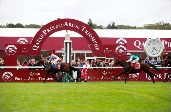 Longines precision timing for the Qatar Prix de l'Arc de Triomphe