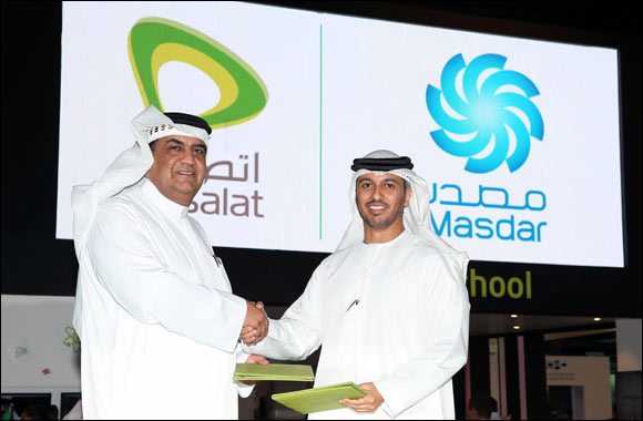 Masdar and Etisalat Agree to Collaborate on Renewable Energy and Efficiency Solutions