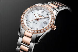Mark their most special day with the perfect gift of time: Longines Conquest Classic