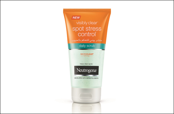 Stress Free Skin for the Holidays with the Visibly Clear Spot Stress Control from Neutrogena, the dermatologist recommended brand