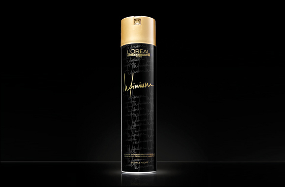 INFINIUM The infinitely professional hairspray by L'Oreal