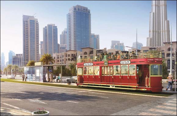 Emaar launches �Dubai Trolley,' the region's first hop-on hop-off transit system in Downtown Dubai