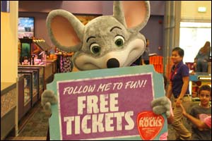 Chuck E. Cheese's shows kids how to be kids at the new children's play centre in Oud Metha