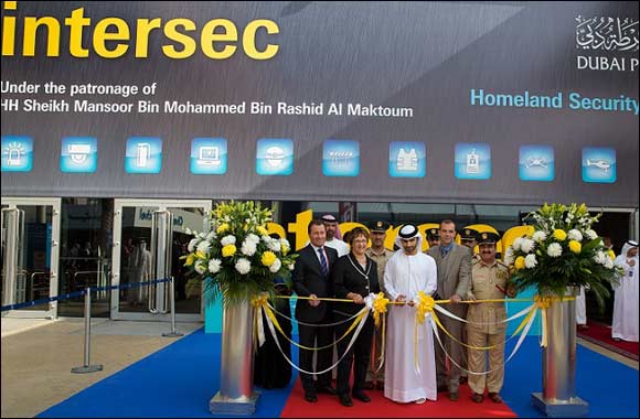 His Highness Sheikh Mansoor bin Mohammed bin Rashid Al Maktoum opens Intersec 2015