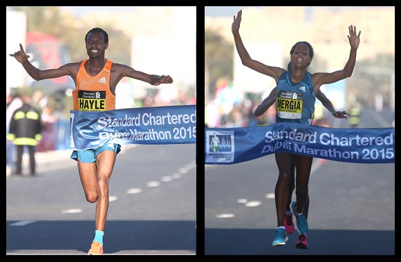 Ethiopian Clean Sweep At Standard Chartered Dubai Marathon