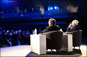 Louvre Abu Dhabi: Talking Art Series Discussion with Cinema Legend James Ivory held at Manarat Al Saadiyat