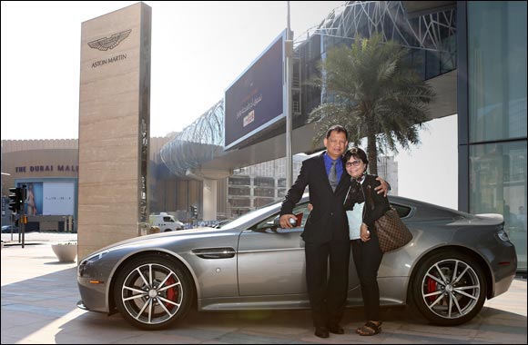 The Dubai Mall announces lucky winner of Aston Martin Vantage S, Festive Season's Grand Prize