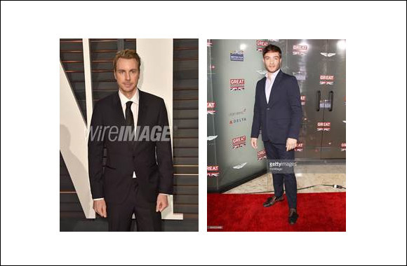 Dax Shepard and Ed Westwick wear Tommy Hilfiger tailored