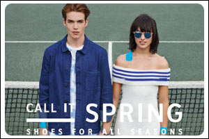 CALL IT SPRING gets wet & wild in its Spring/Summer 2015 Ad Campaign