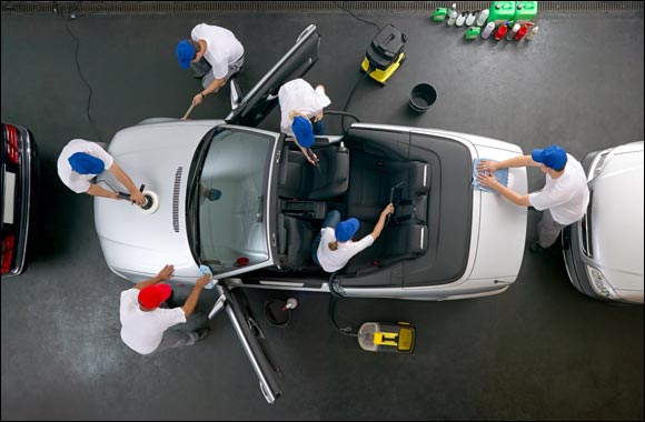 Cars wash lots exponentially busy over the weekend