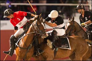 Team Cadillac crowned champions of the Beach Polo Cup Dubai 2015