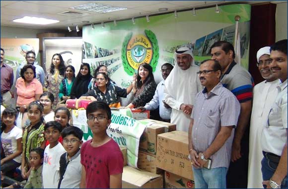Youth group �Students for the Earth� shows humanity at �Human Appeal International�