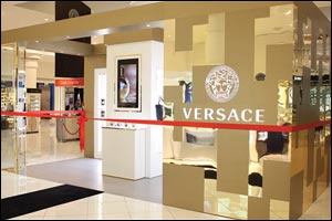 The First Versace Counter opens at Paris Gallery