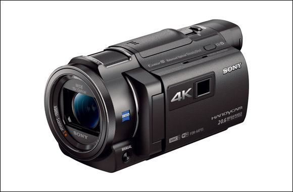 Sony's Newest Handycam� Line-up Delivers 4K Clarity and Detail in One Compact Package