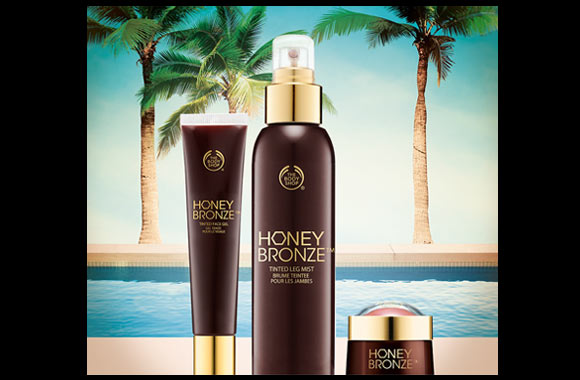 The Body Shop NEW Honey Bronze Range