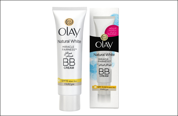 Fairer and more Flawless Skin in Just One Touch NEW Olay Natural White Miracle Fairness� BB Cream