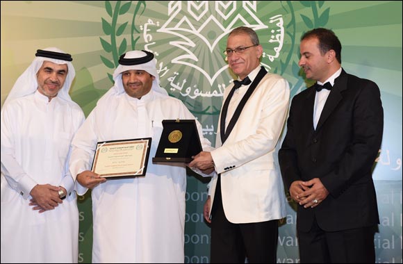 Doha Bank wins �Environmental Award' at Arab Organization for Social Responsibility Awards 2015