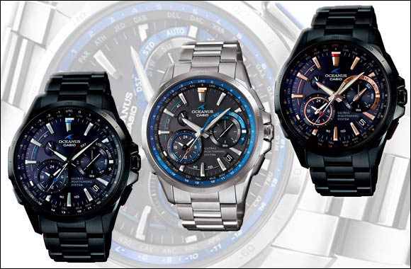 Casio Launches Oceanus, World's First Full Metal GPS/Special G-Shock With Recrystallized Titanium 64 Alloy- New Luxury Timepiece From Casio