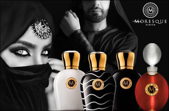 MORESQUE perfumes launched in the UAE, exclusively at Paris Gallery