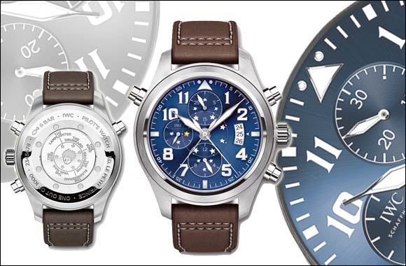 To the stars with the Little Prince Pilot's Watch Double Chronograph Edition “Le Petit Prince"