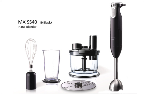 Panasonic Launches the new 4-in-1 Hand Blender MX-SS40 with High Blending Performance