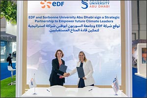 Sorbonne University Abu Dhabi and Électricit� de France Forge Sustainability-Focused Partnership to Support UAE's Clean Energy Future and Talent Development