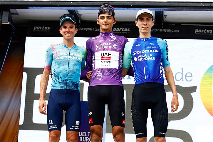 Isaac del Toro claims Vuelta a Burgos title, McNulty up to second in Pologne