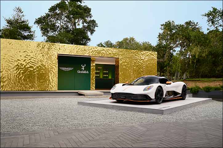 Aston Martin and Glenfiddich� announce global partnership at Monterey Car Week