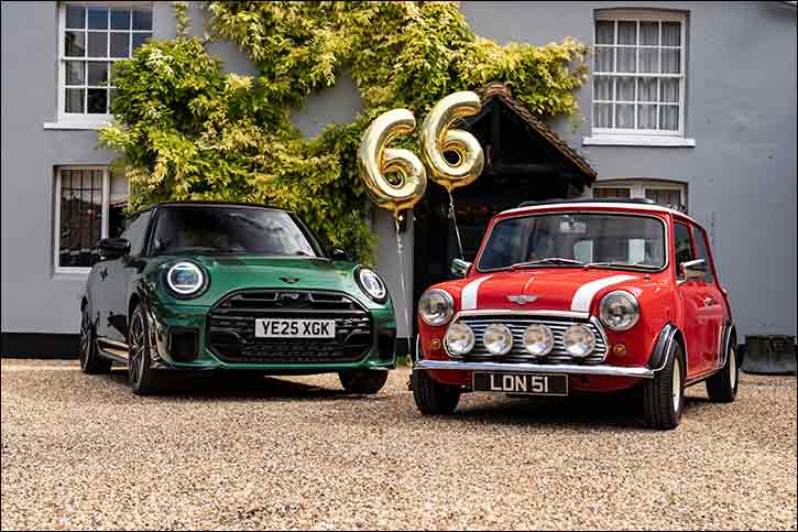 Happy birthday, MINI! 66 years of driving pleasure, style and individuality