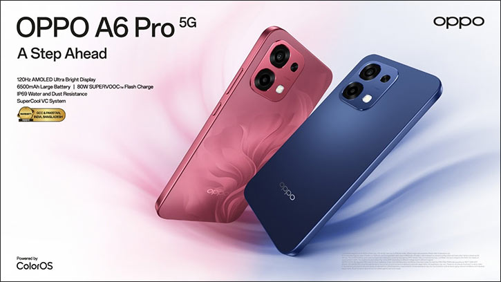 OPPO launches A6 Pro 5G in the UAE, packing a 5-year battery and military-grade durability into a sleek design