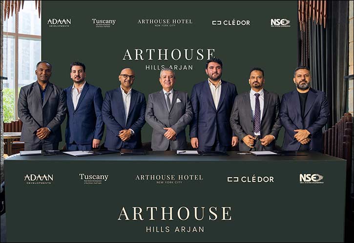 Arthouse Hotel NYC Expands to Dubai with Arthouse Hills Arjan- A AED 550 million Landmark and the Brand's Largest, Most Amenity-Rich Residential Development, Delivered in Partners