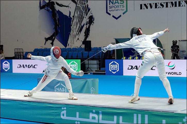 Emirati Fencers Win Three Medals at Nad Al Sheba Sports Tournament