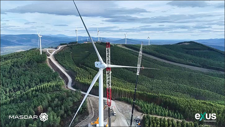 Exus Renewables to acquire stake in Masdar's Portuguese wind portfolio