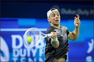 Bruised But Unbeaten, Griekspoor To Face Medvedev In Final Of Dubai Duty Free Tennis Championships